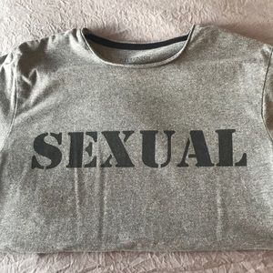 Kittenish “sexual” shirt